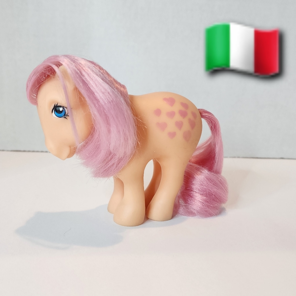 Vintage 1980s G1 My Little Pony Nirvana "Peachy" (Italian) 1 of 2